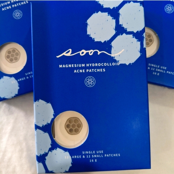 3 Boxes Soon Skincare Magnesium Hydrocolloid Acne Patches - Picture 4 of 11